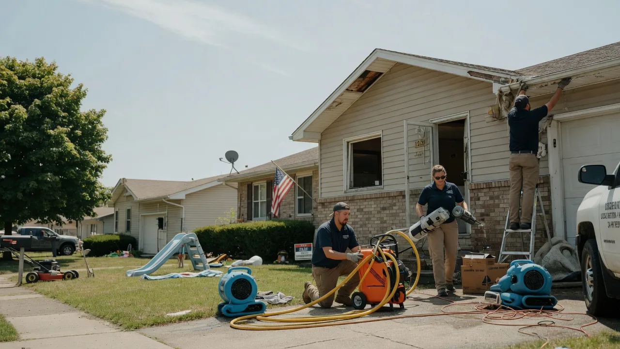 Water Damage Restoration in Kansas, IL near me